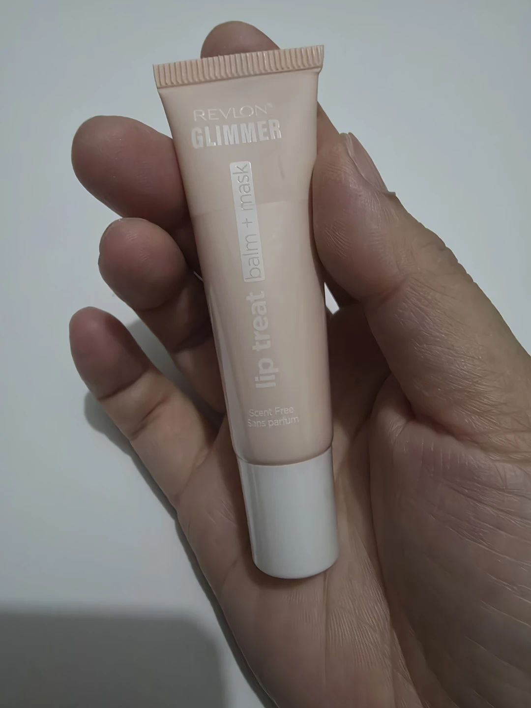Revlon Glimmer Lip Treat Balm + Mask UnScented ⚽️