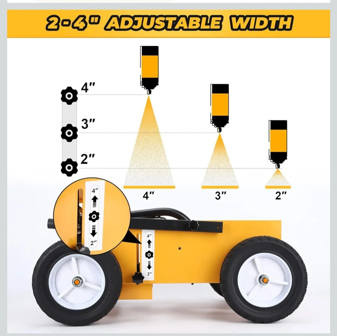 Adjustable Width Line Striping Machine - photo 2