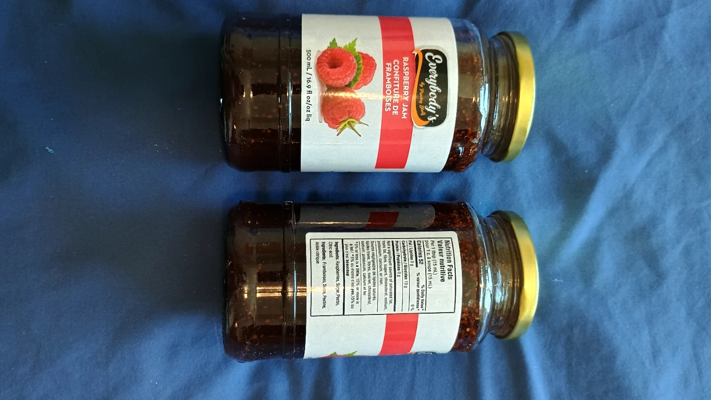 Everybody's Raspberry Jam 2x 500ml