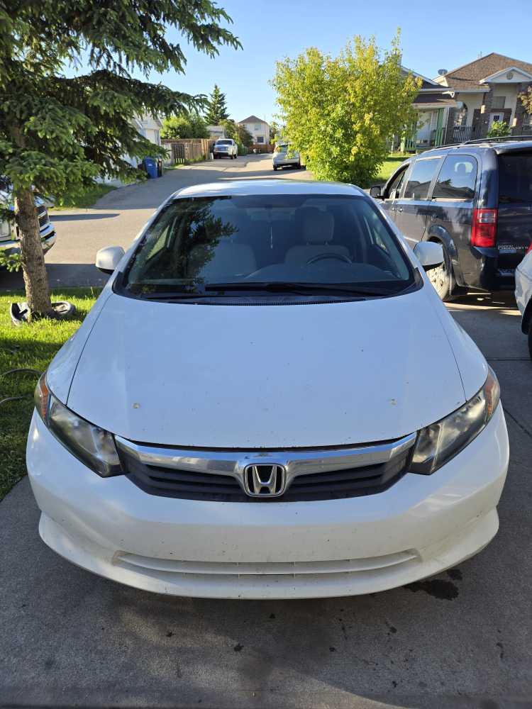 White Honda Civic Sedan - photo 2