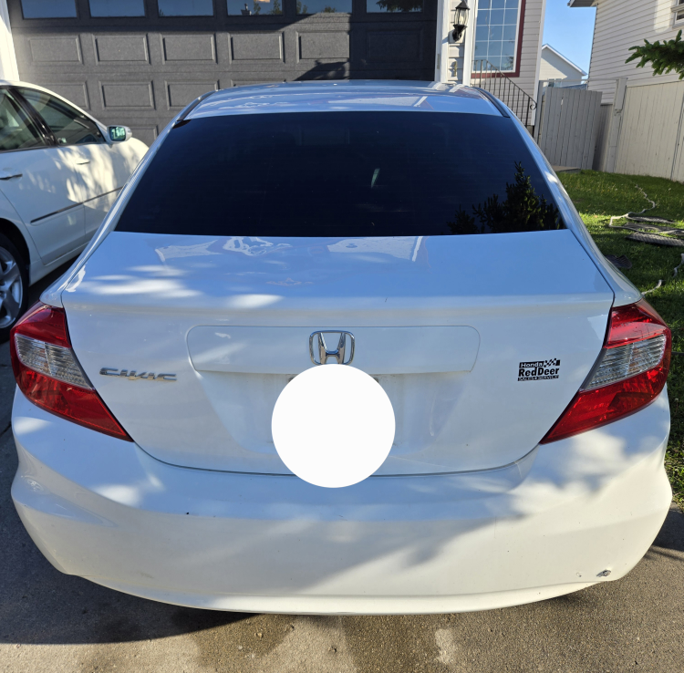 White Honda Civic Sedan - photo 4