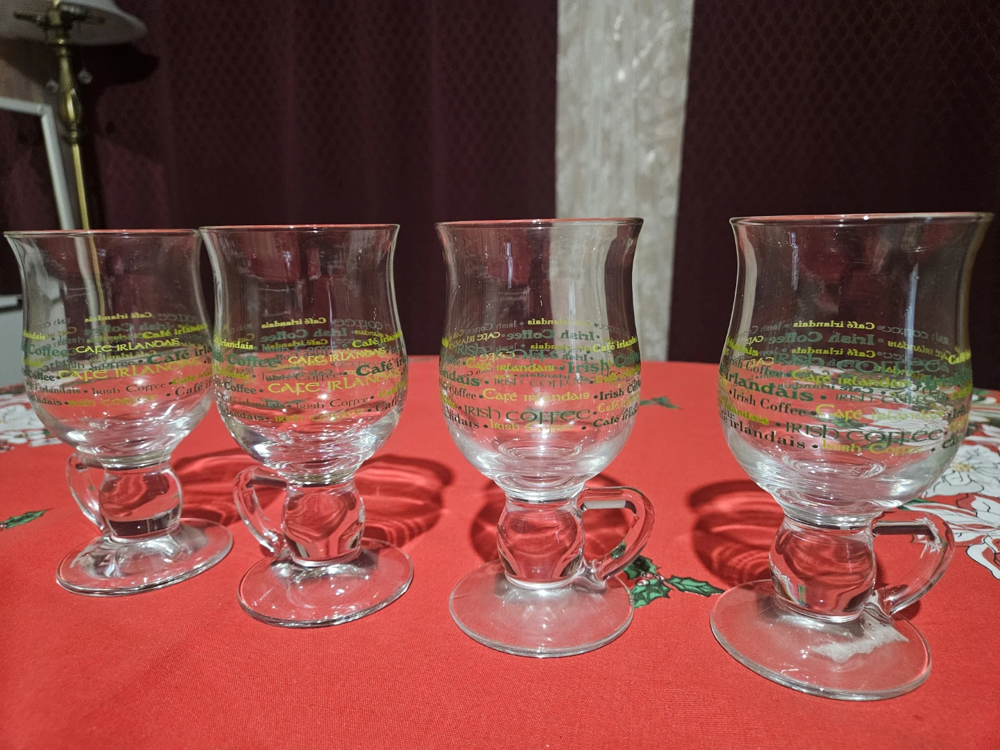2 Sets of 4 Irish Coffee Glasses - photo 2