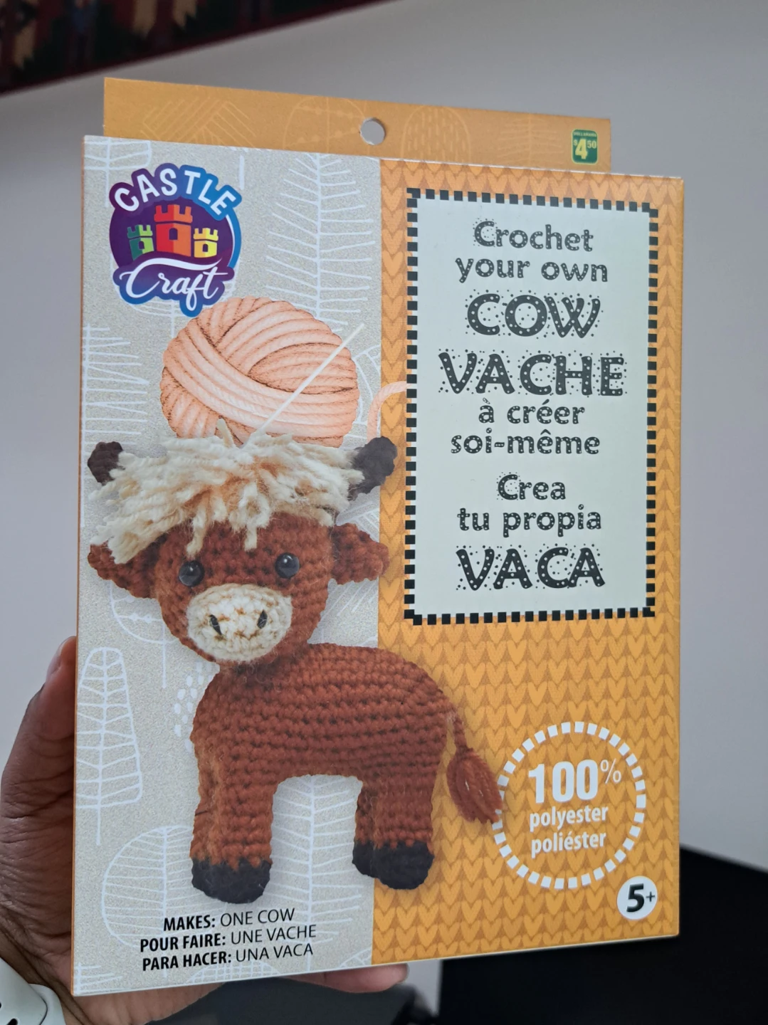 Crochet Your Own Cow Kit