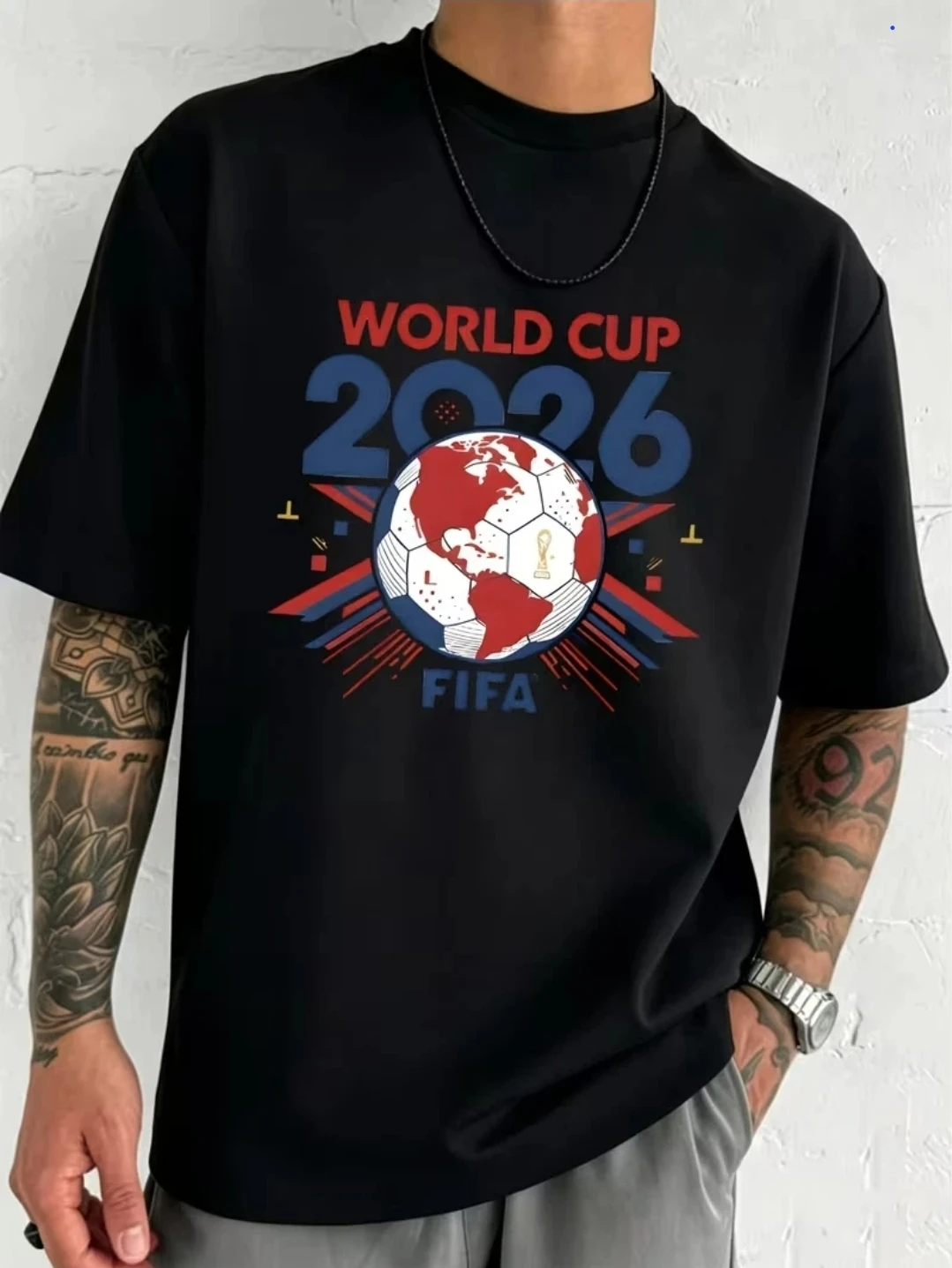 Black FIFA World Cup 2026 T-Shirt