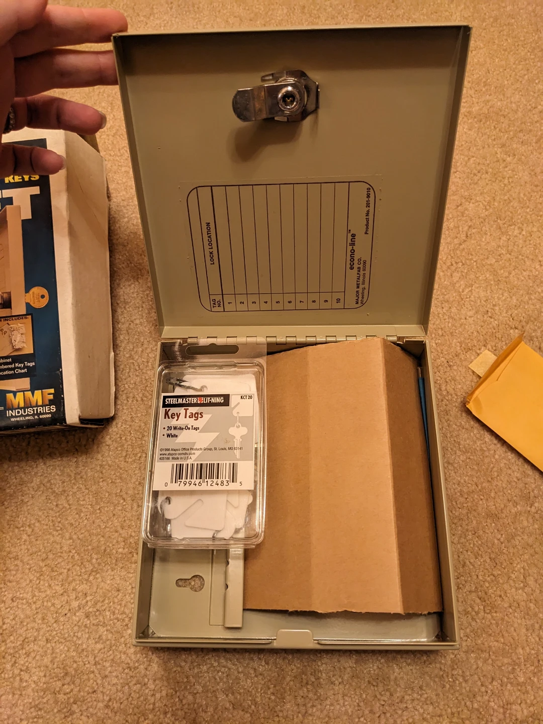 Brand New MMF Industries Key Cabinet - photo 2