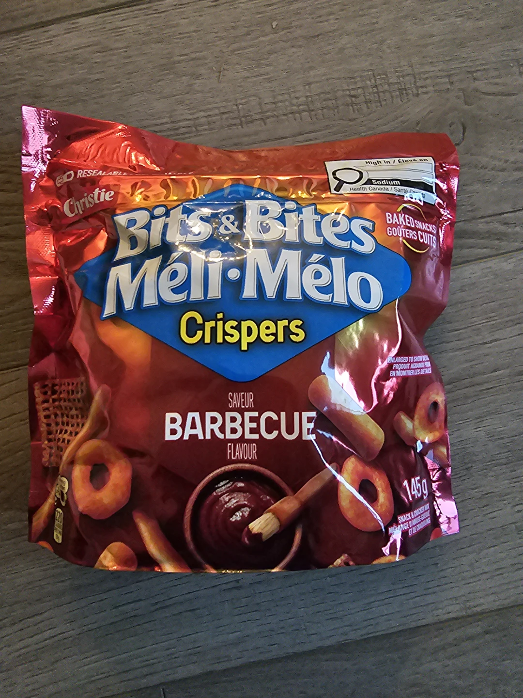Christie Bits & Bites Meli-Melo Crispers Barbecue Flavour