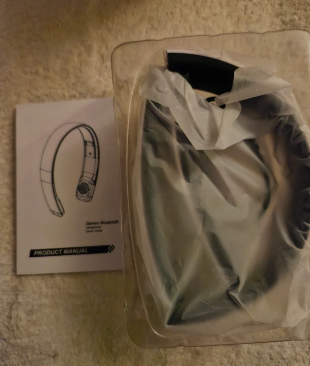 NEW STEREO BLUETOOTH HEADPHONE HEADSET, BLACK & WHITE ⚽️ - photo 3