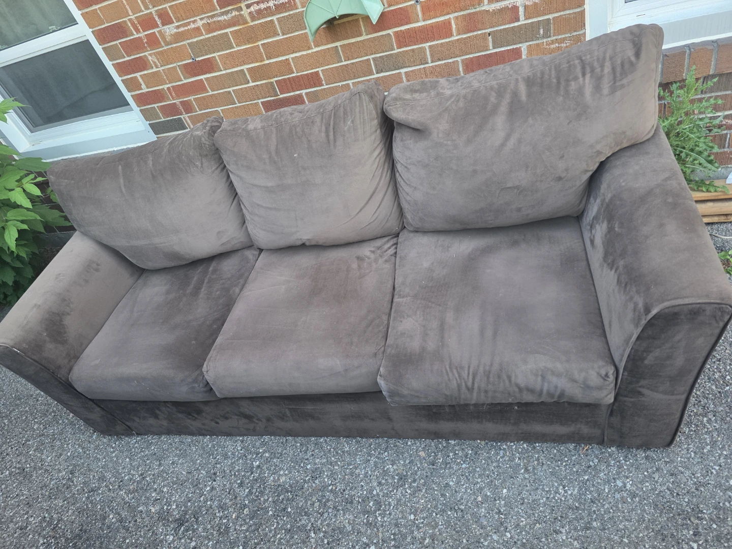 Brown 3-Seater Sofa