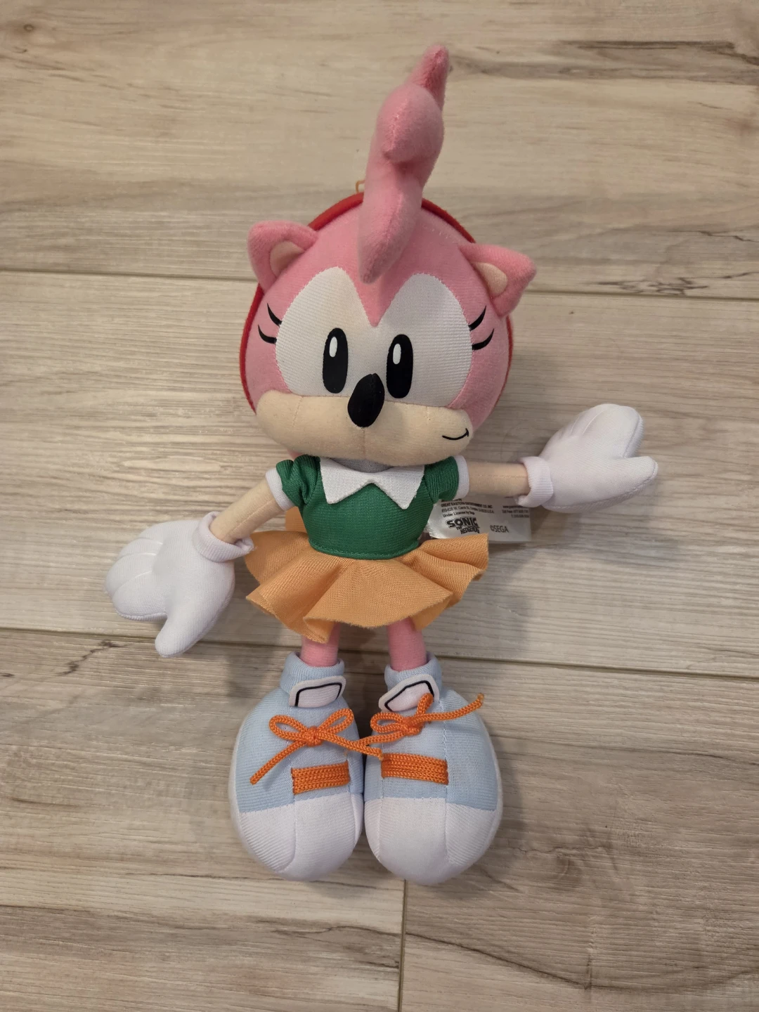 Sonic the Hedgehog Amy Rose Plush Toy 10"