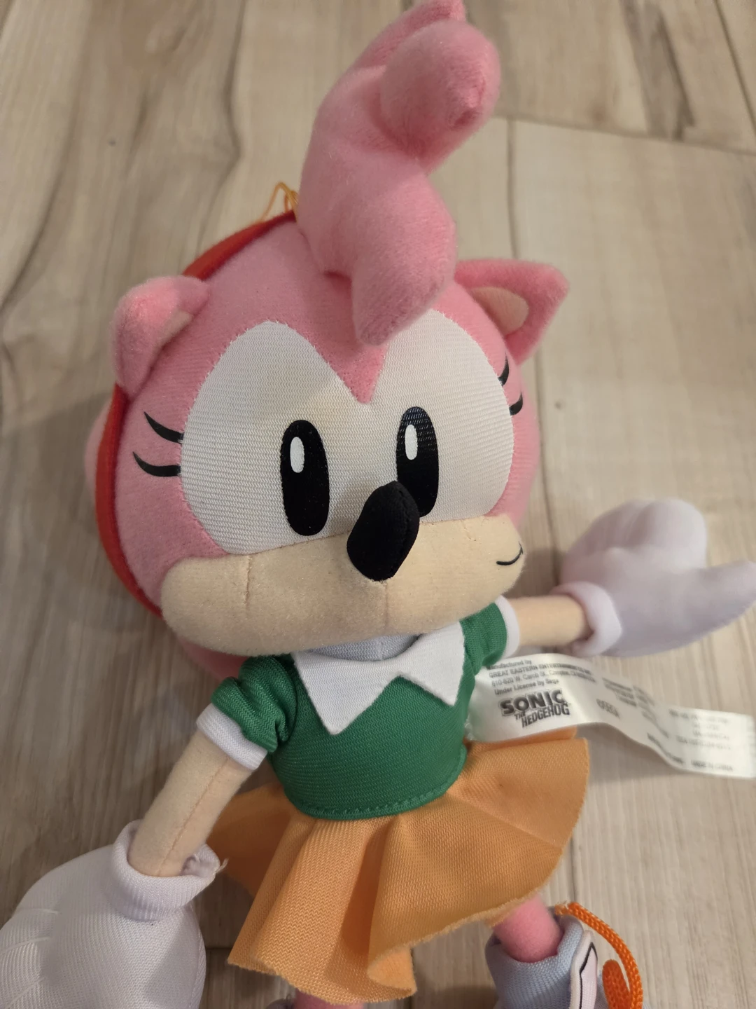 Sonic the Hedgehog Amy Rose Plush Toy 10" - photo 2