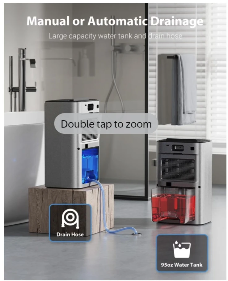 Ubbo Dehumidifier with Aromatherapy and Filter - photo 2