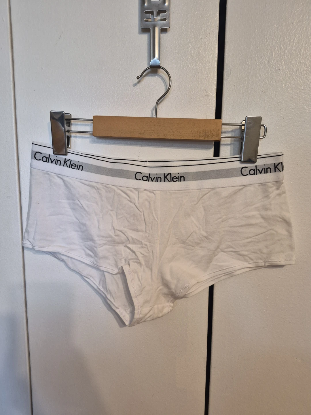 Calvin Klein White Cotton Hipster Underwear (BRAND NEW)