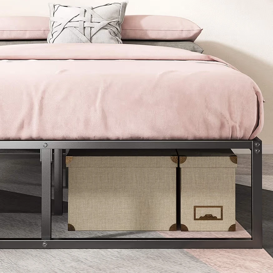 Queen Size Metal Bed Frame - photo 3
