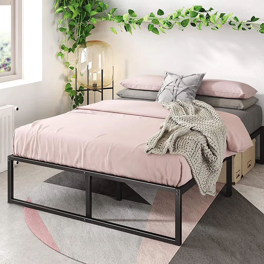 Queen Size Metal Bed Frame - photo 5