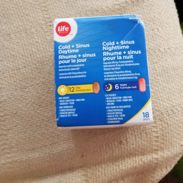 Life Brand Cold + Sinus Daytime & Nighttime Caplets