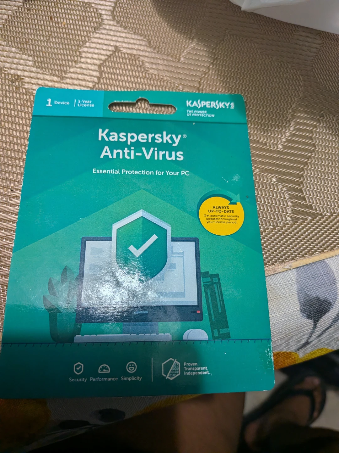 Kaspersky Anti-Virus 1 Device 1-Year License