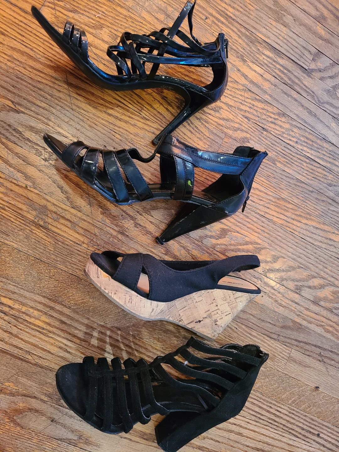 Black Women's Heels - Size 6 - photo 2