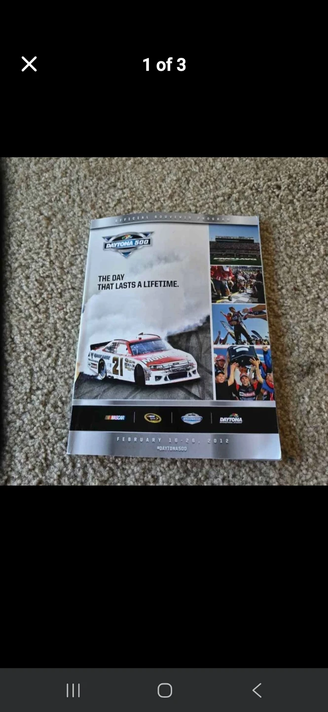 Daytona 500 Official Souvenir Program 2012