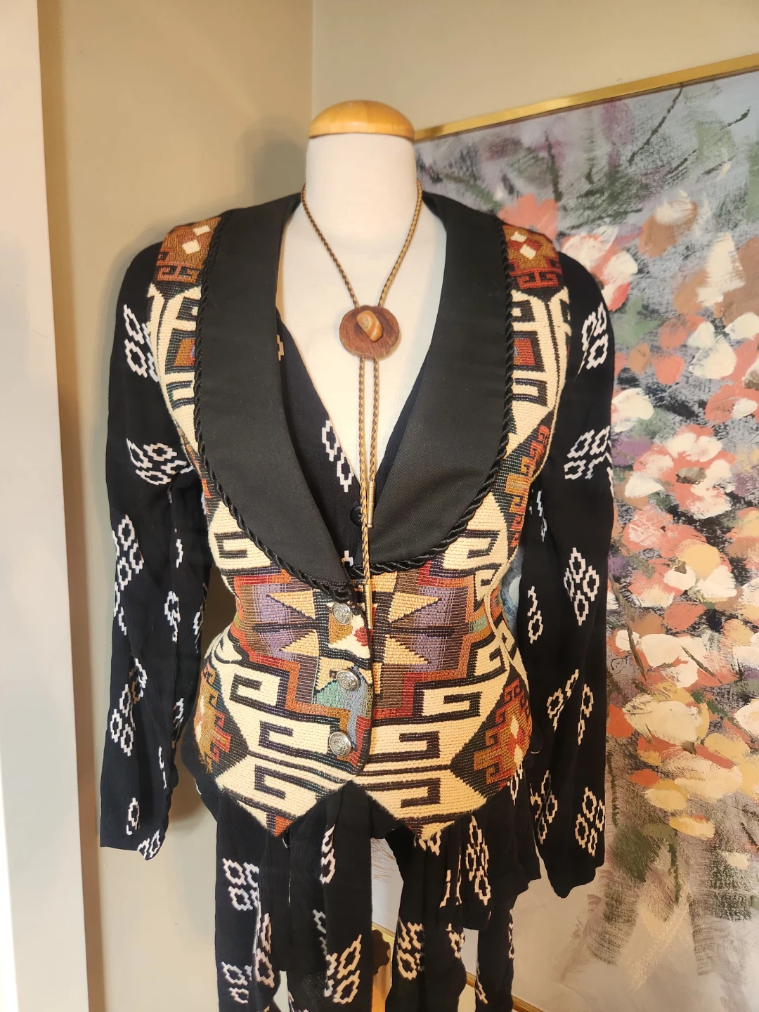 Southwestern Style adjustable vest! - photo 2