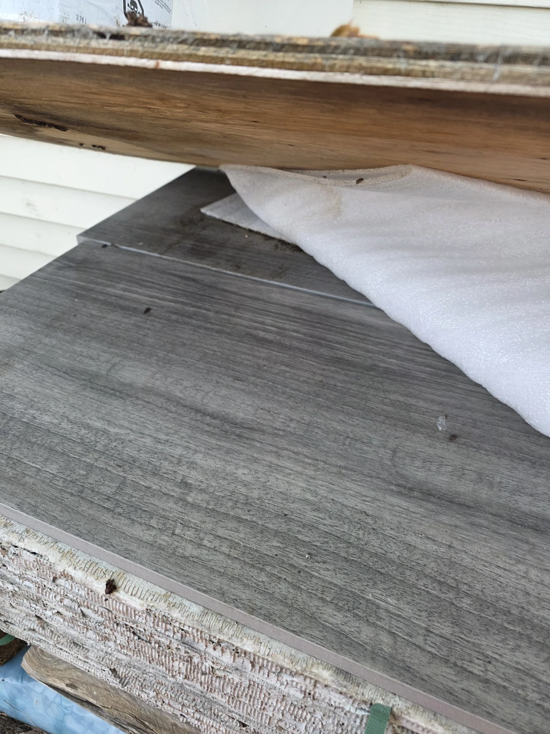 Porcea ash timber outdoor porcelain tile