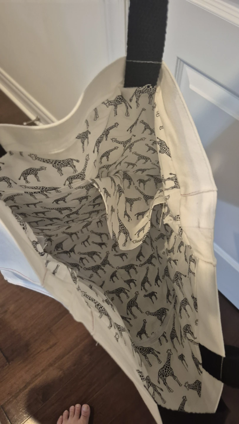 MCM Tote Bag with Giraffe Lining - photo 2