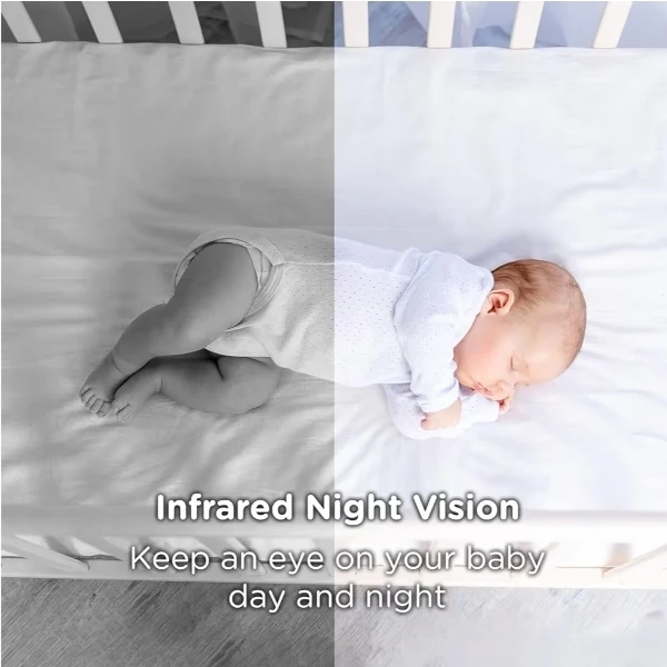 Hubble Connected Nursery Pal Twin 5" HD Baby Monitor - photo 4