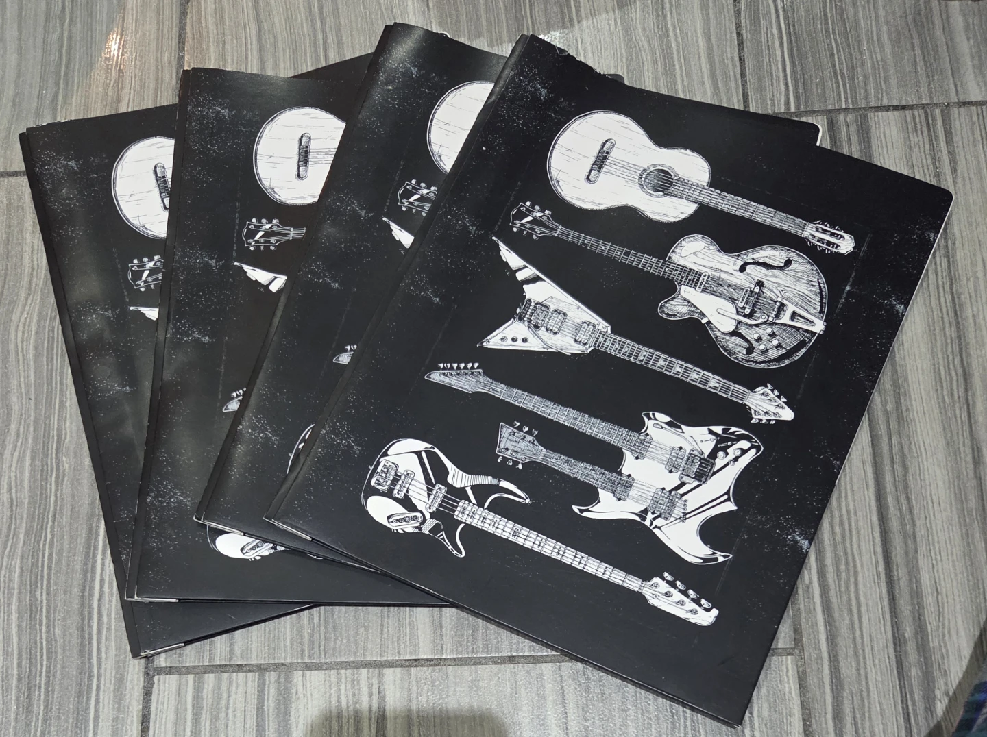4 Hilroy Pocket ans prong Portfolio - Guitar Design