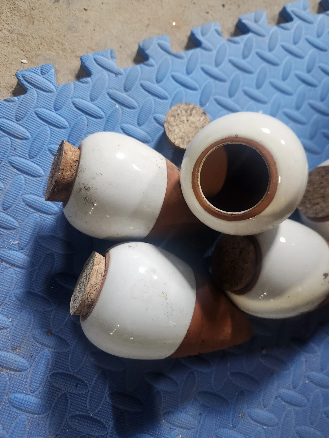 5 Terracotta Ceramic Plant Watering Globes ⚽ - photo 3