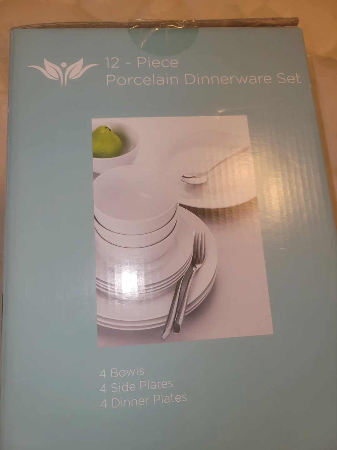 12-Piece Porcelain Dinnerware Set - photo 2