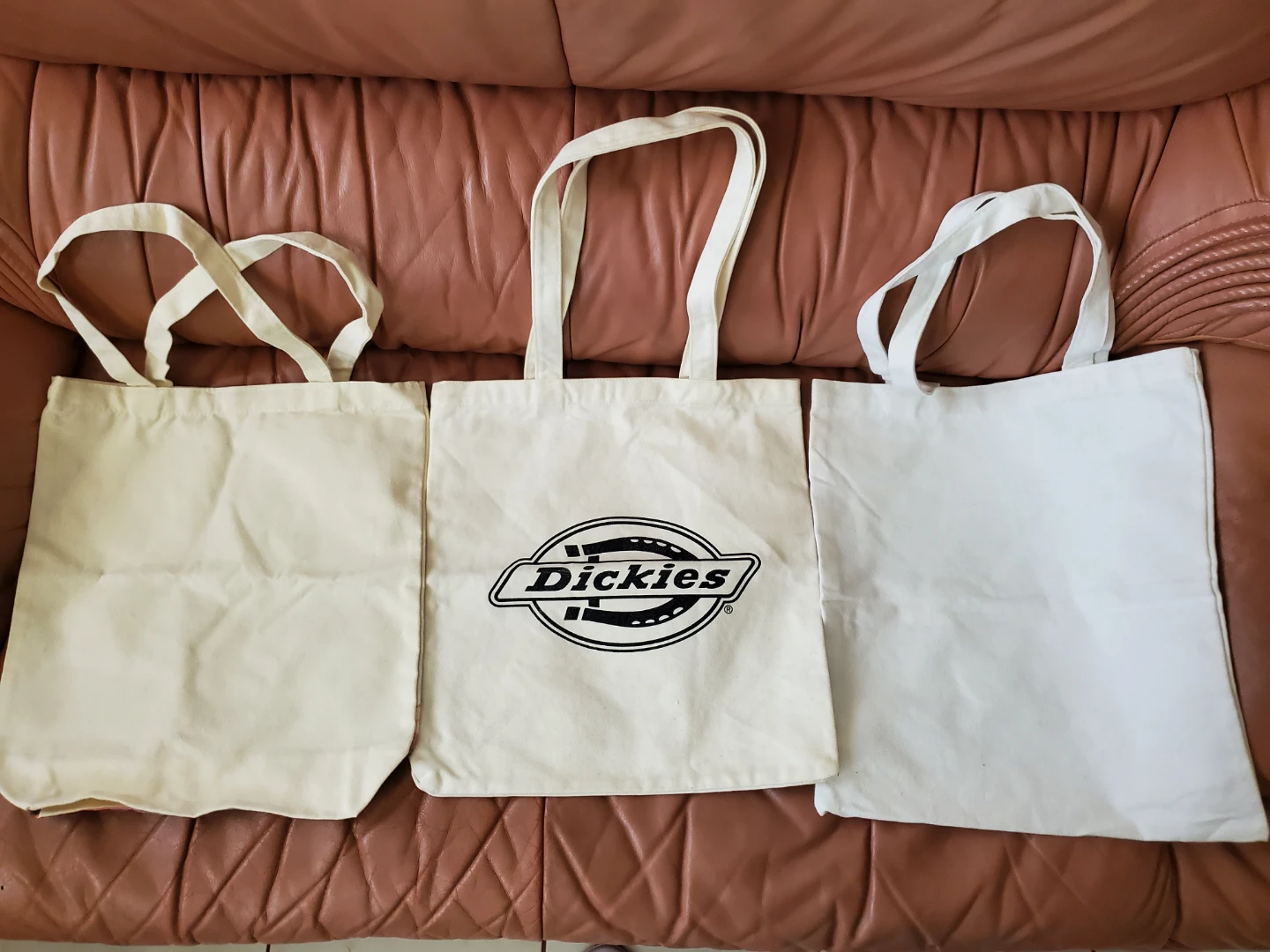 Set of 3 Canvas Tote Bags - photo 2