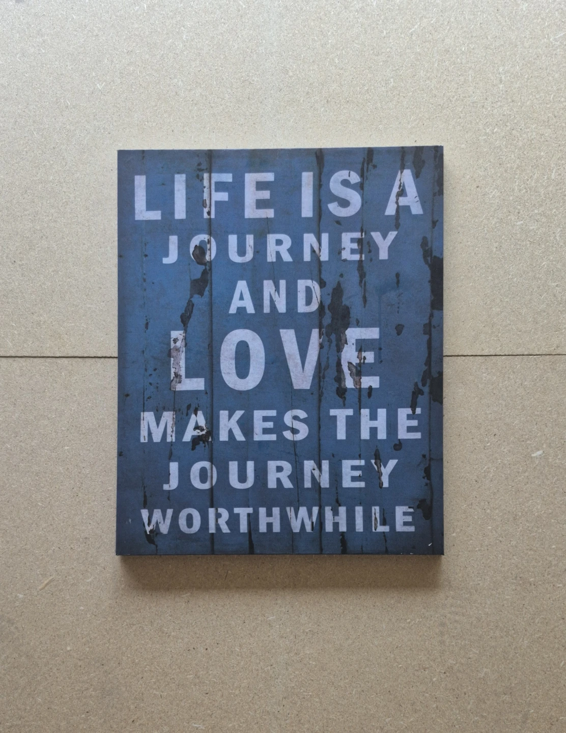Wall Art "Life is a Journey..."