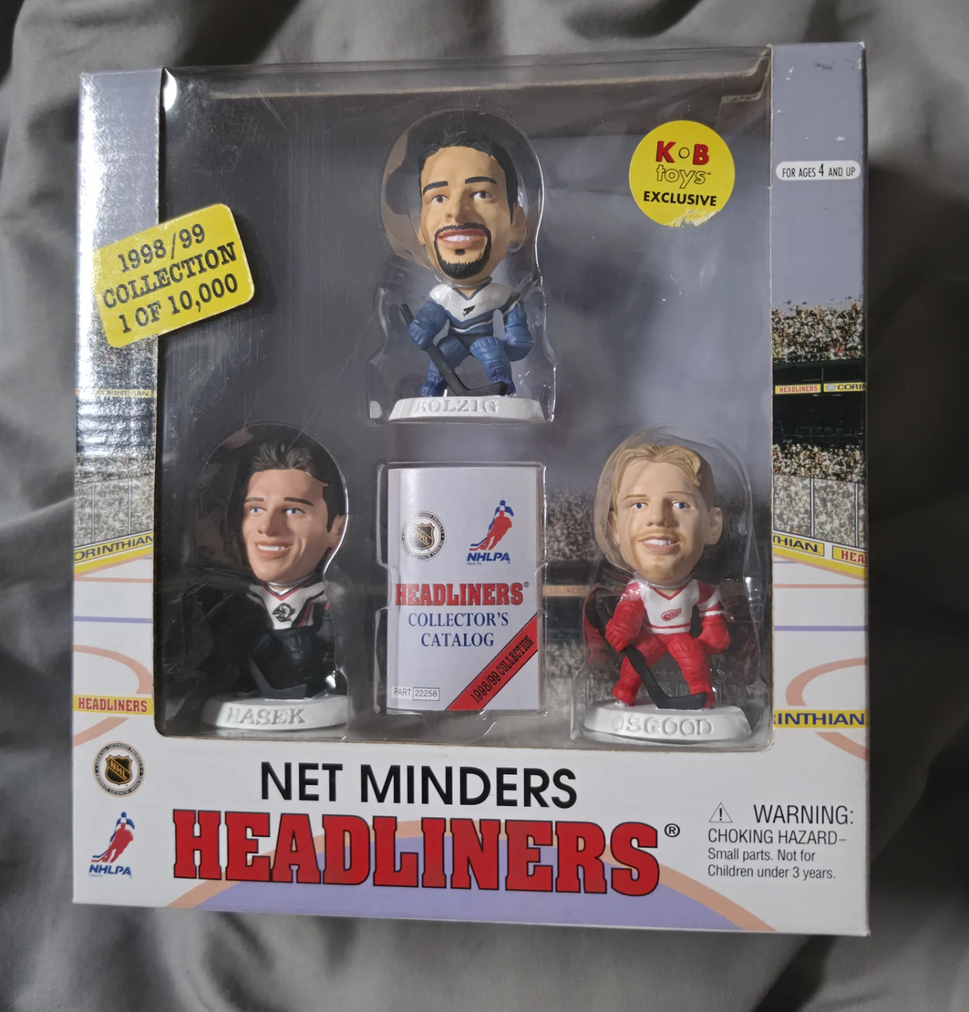 Headliners Net Minders 1998/99 NHL Collection - 3 Figures