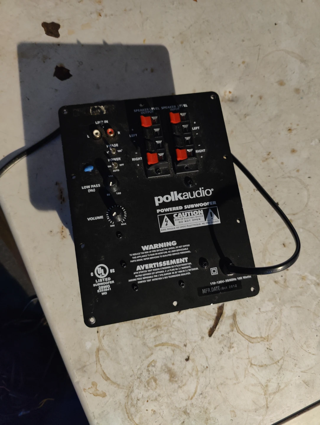 100 watt plate amp