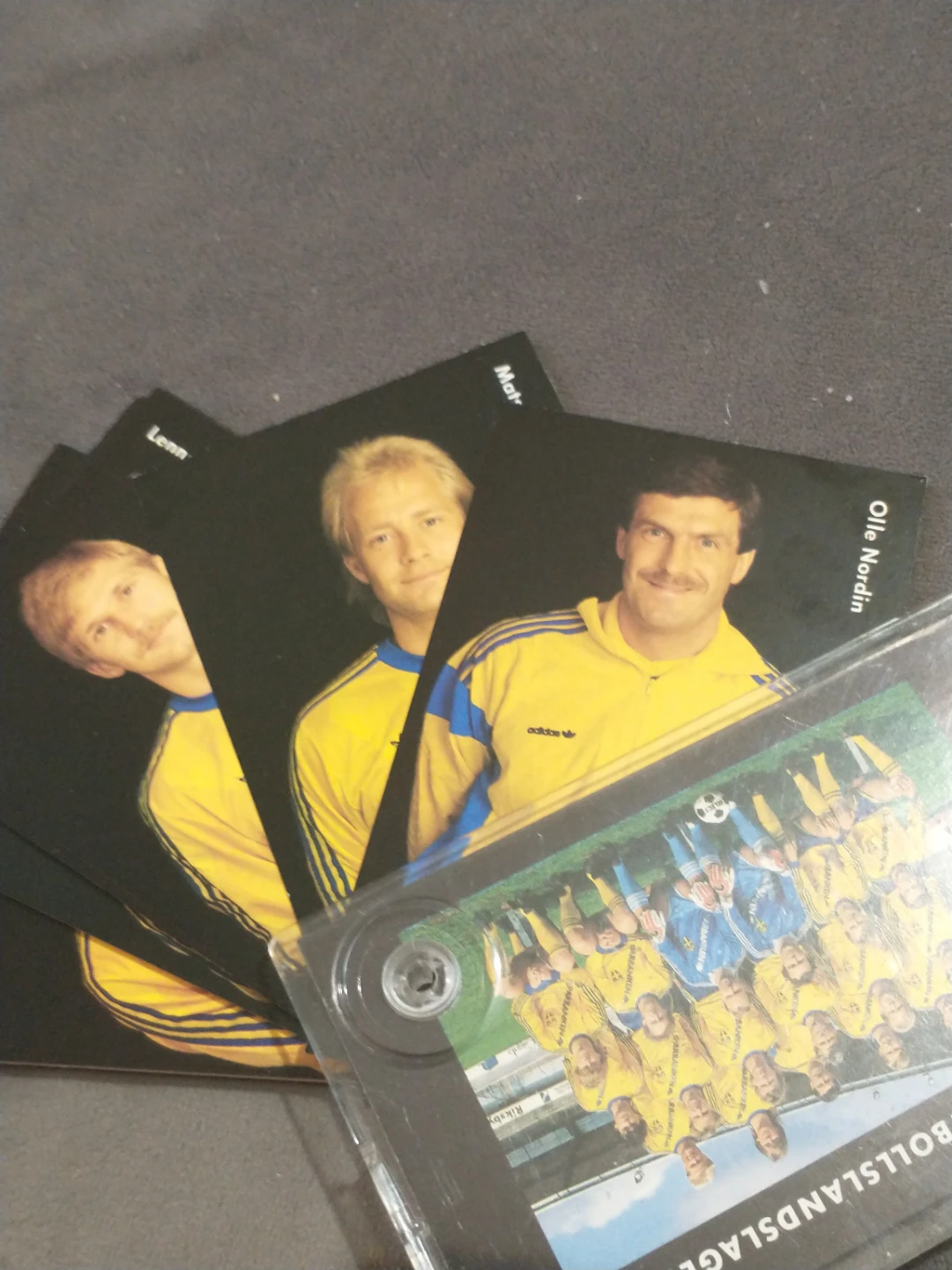1987 Swedish National Football Team Collectible Cards - photo 3