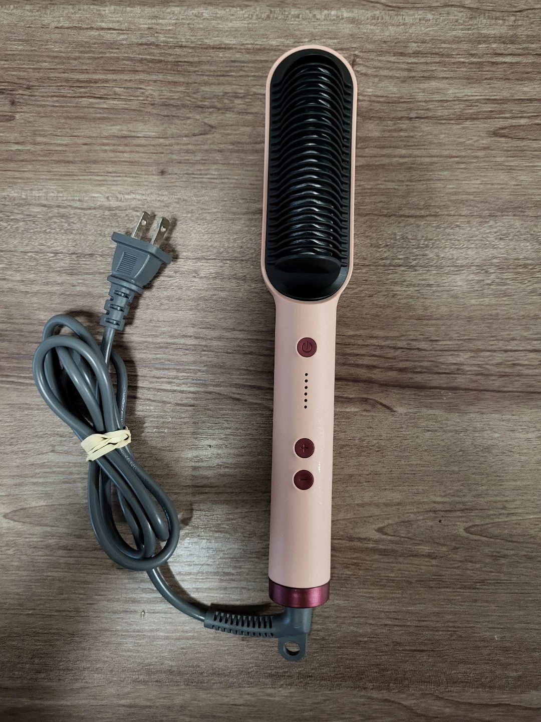 Pink ZS-380 hair Straightener Pro Brush - photo 3