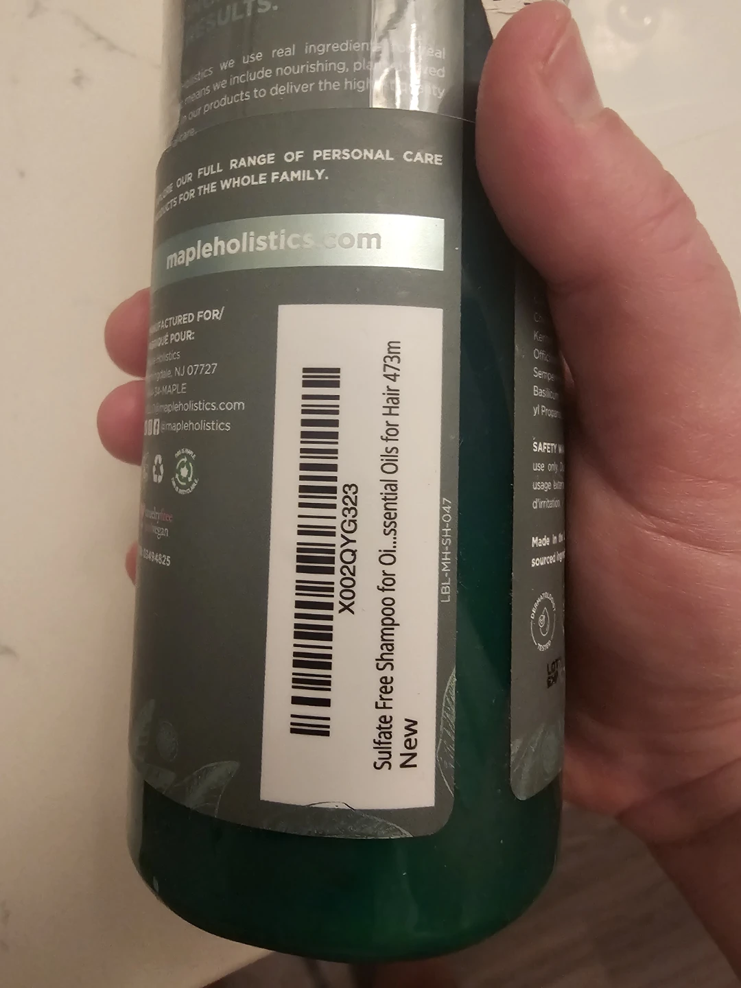Maple Holistics Degrease Shampoo 16 fl oz - photo 2
