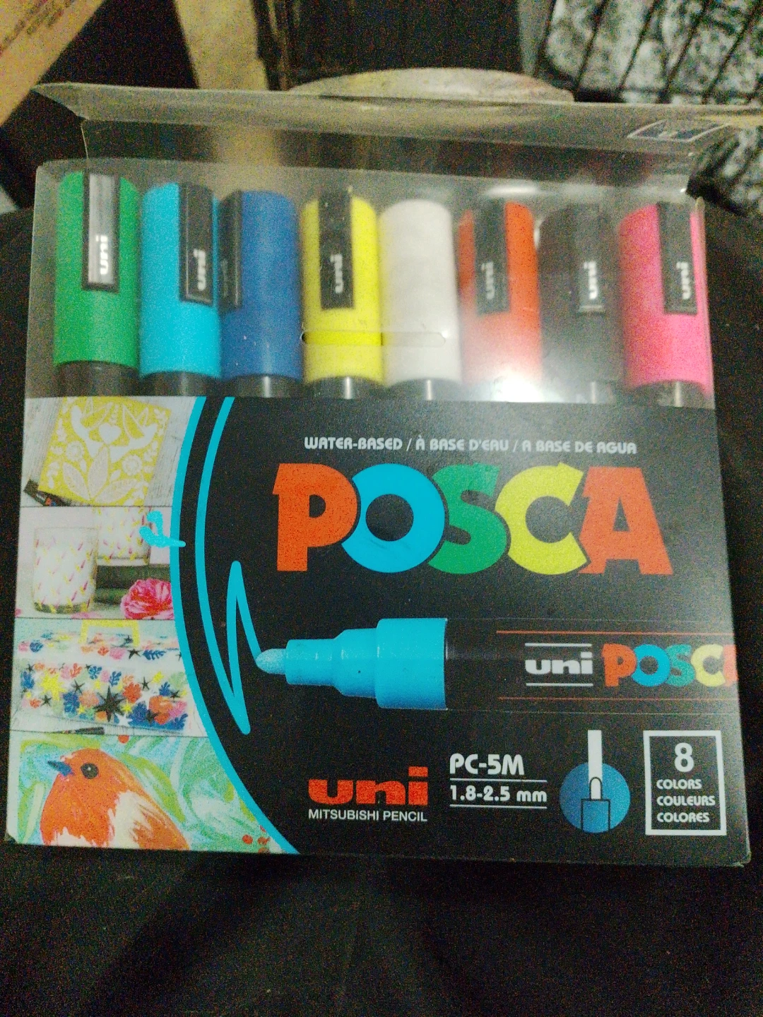 Posca PC-5M Markers (8 Colours)⚽