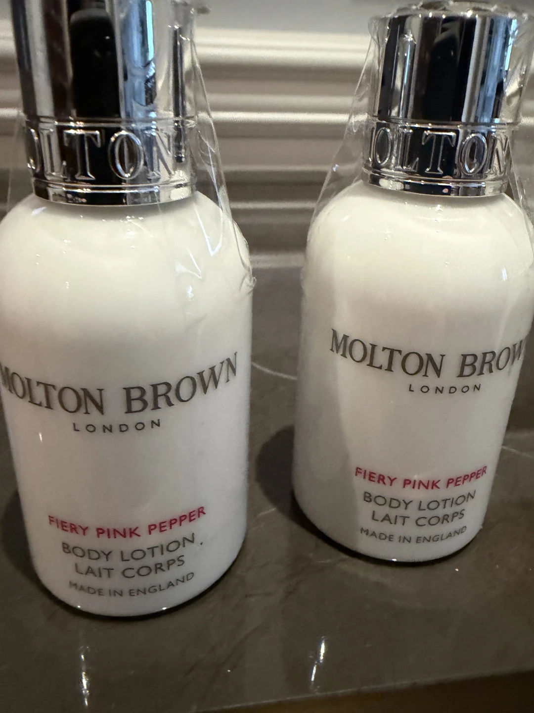 Molton Brown Fiery Pink Pepper Body Lotion - 50ml (2 Pack)