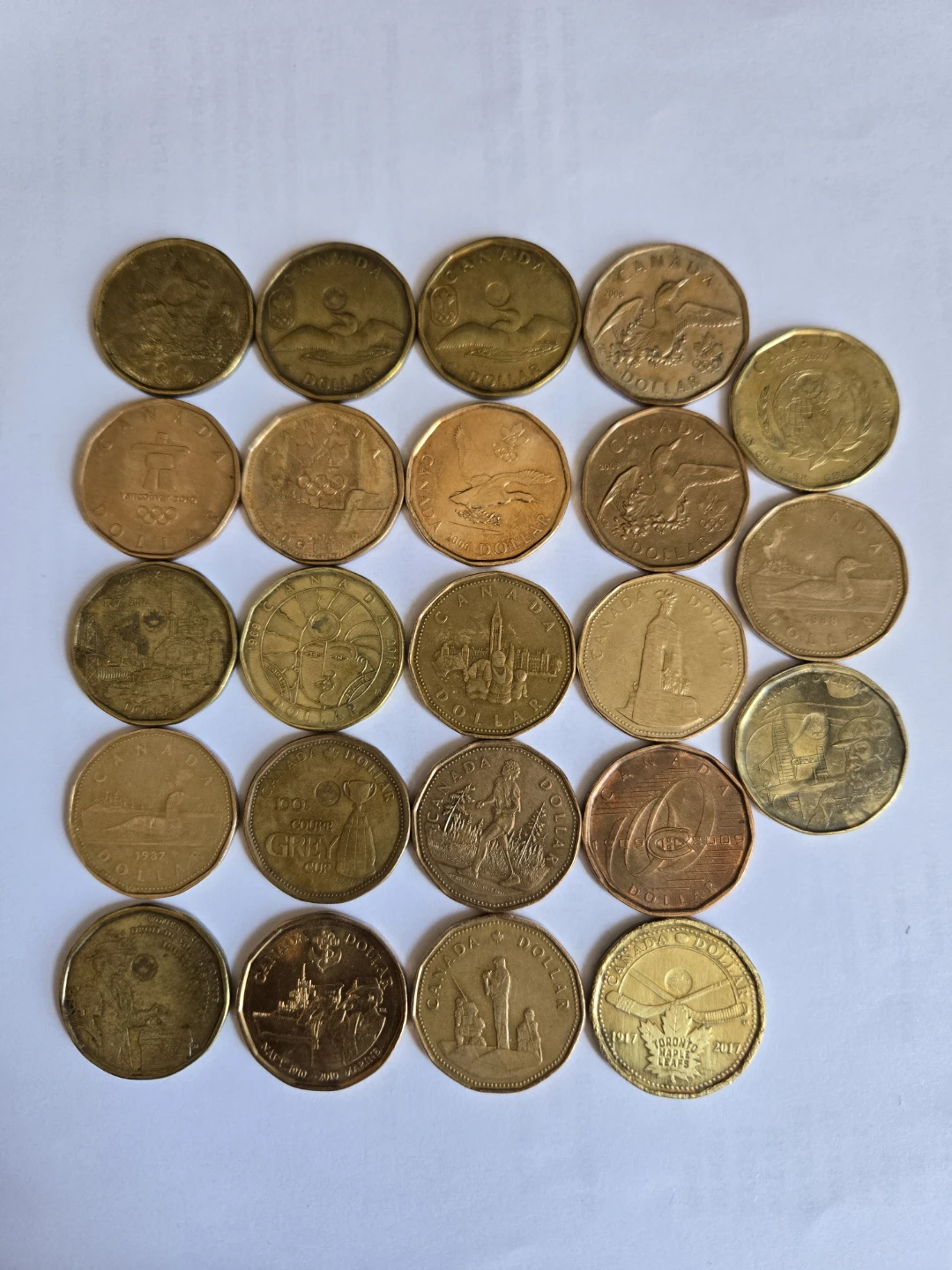 Canadian Dollar Coins Collection - photo 2