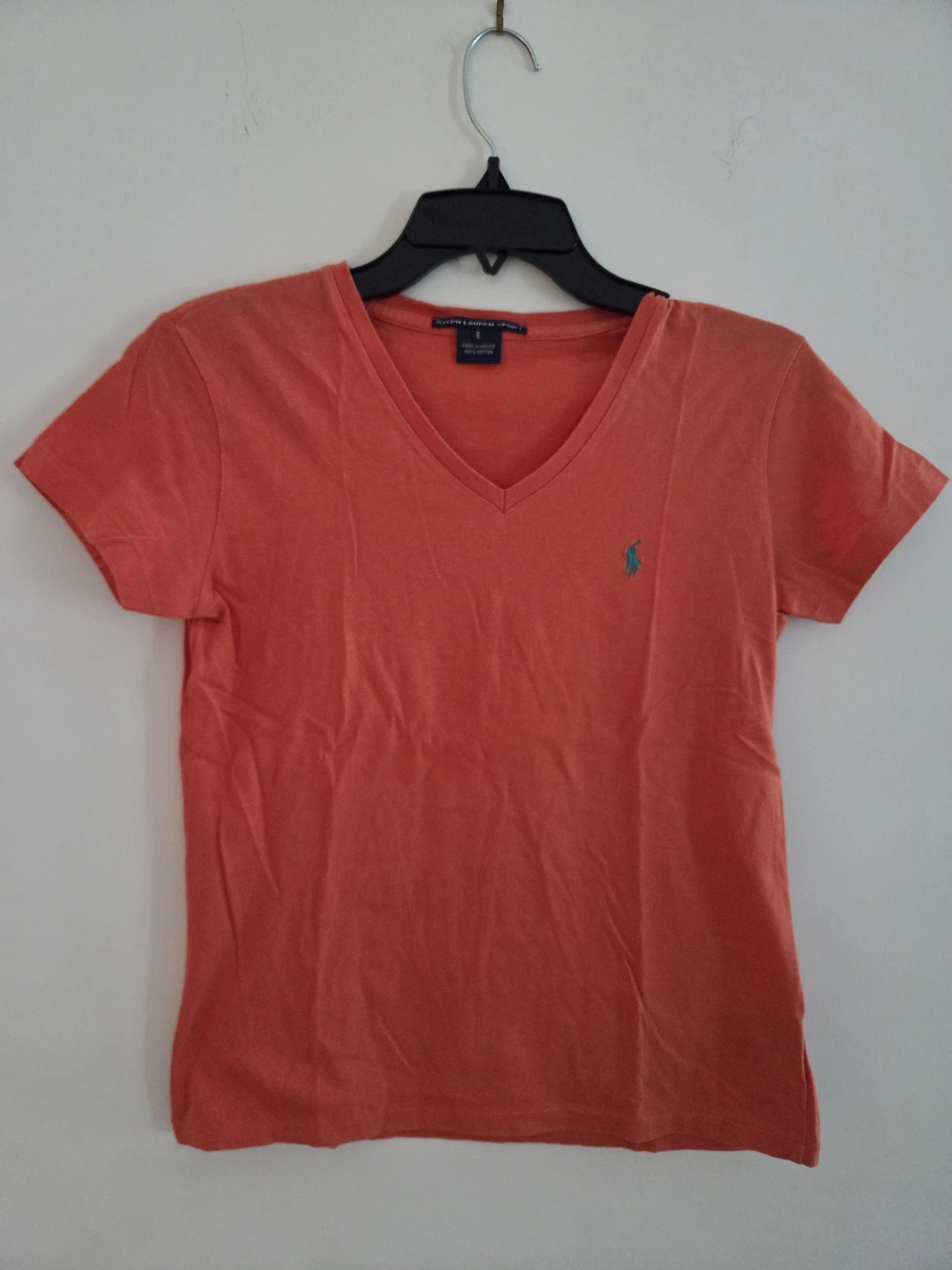 Ralph Lauren Sport V-Neck T-Shirts (Orange & Pink)