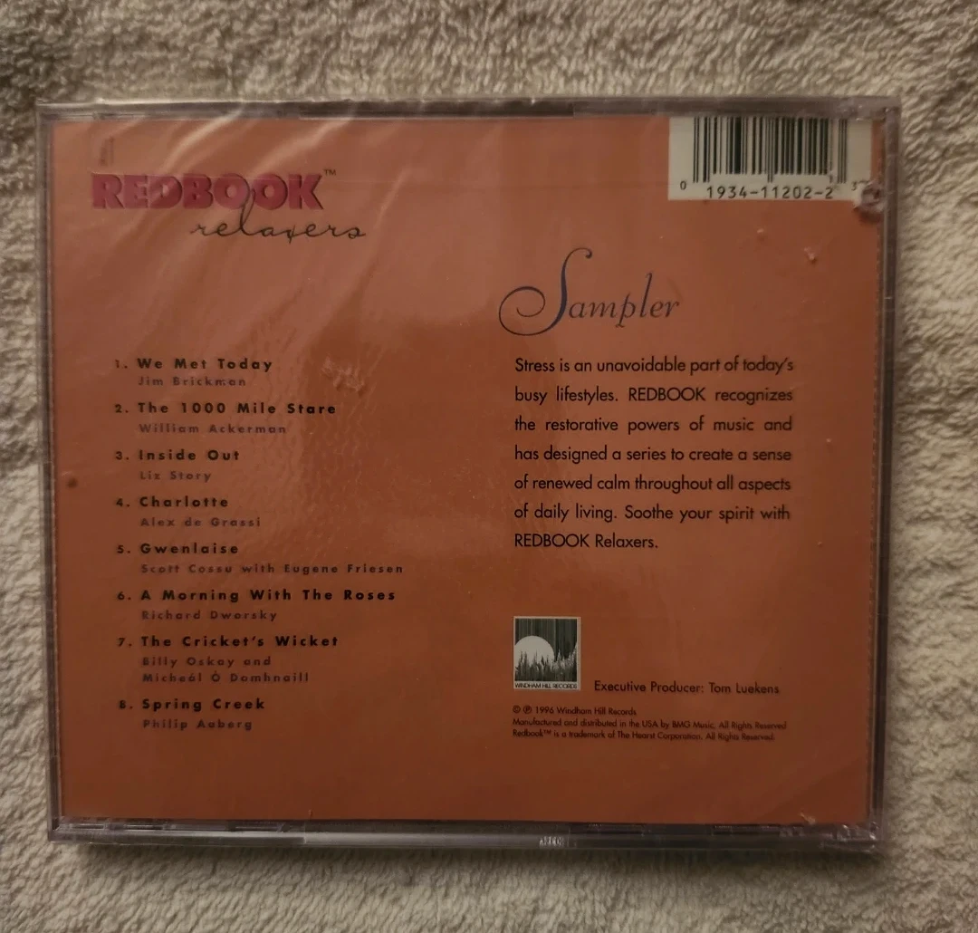 NEW SEALED Redbook Music Sampler CD ⚽️ - photo 2