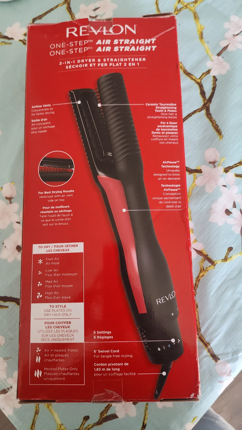 Revlon One-Step Air Straight 2-in-1 Dryer & Straightener