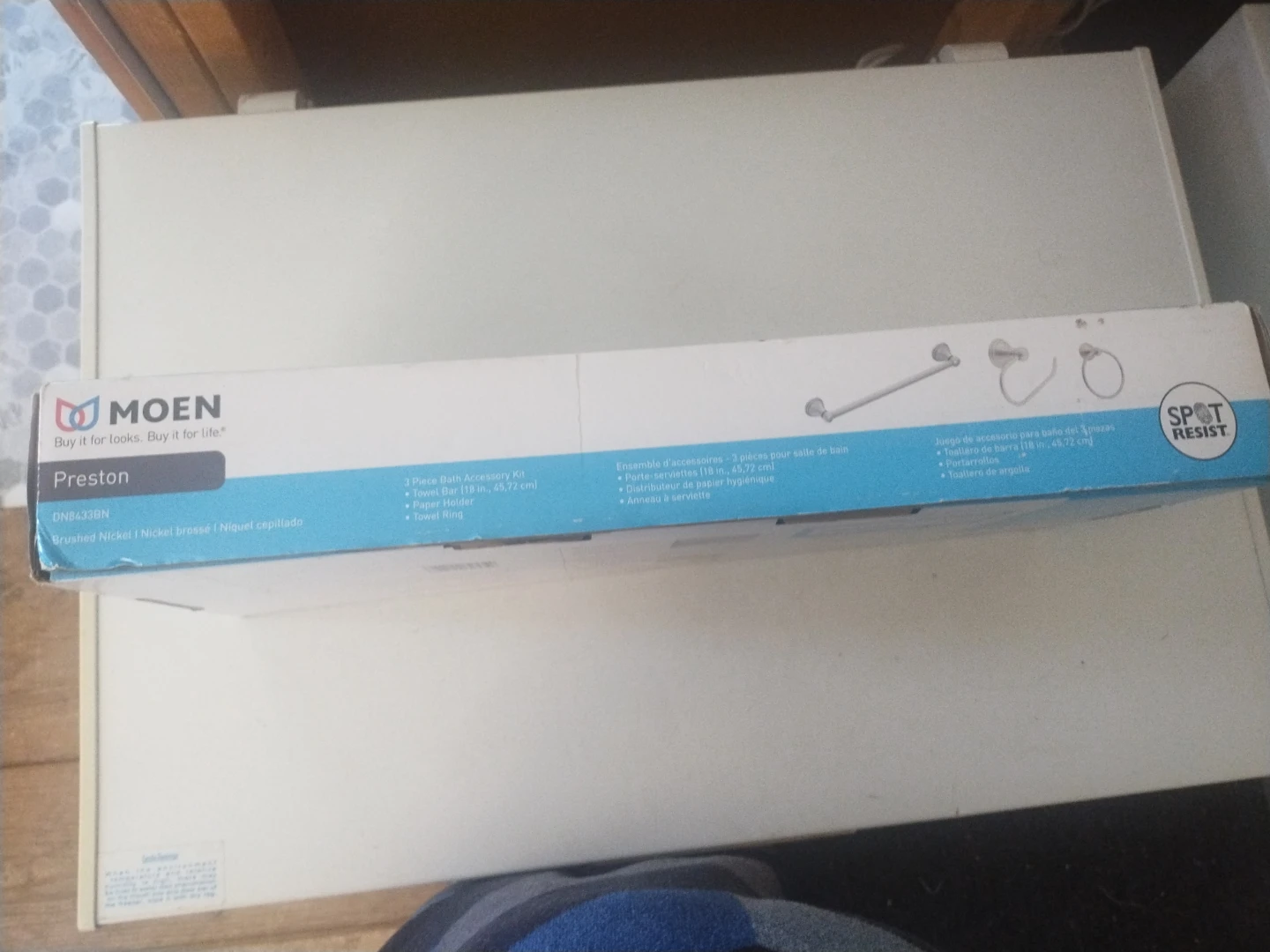 MOEN Preston 3-Piece Bath Accessory Kit in Brushed Nickel ⚽ - photo 2