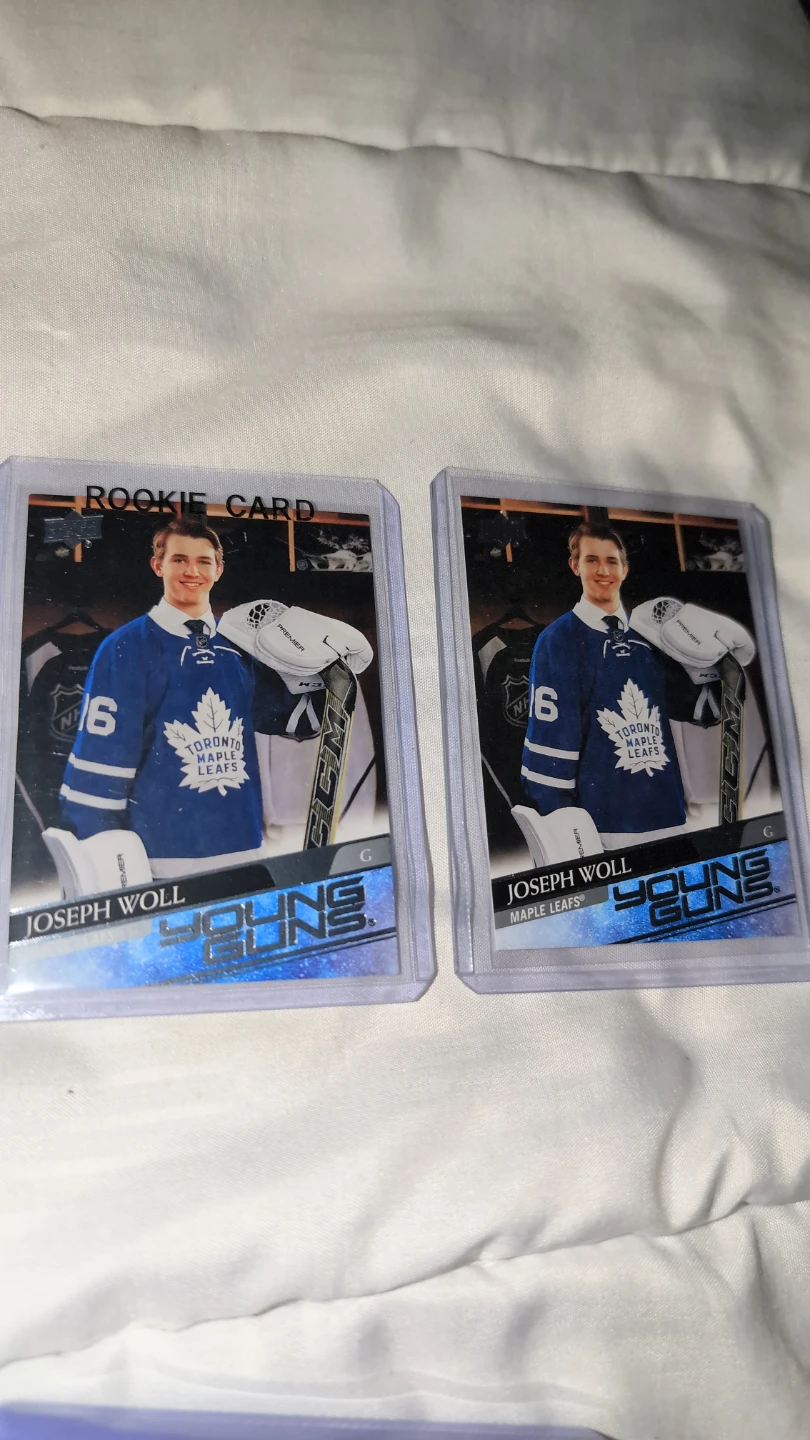 2 Joseph Woll Young Guns Rookie Card