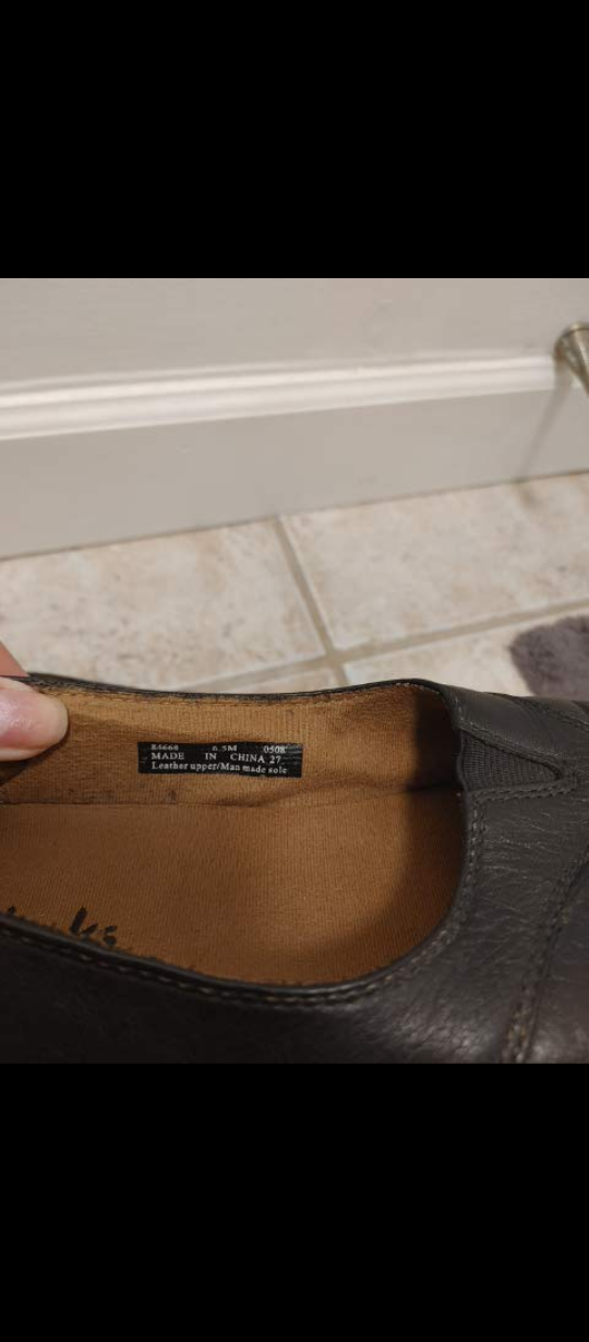 Leather Slip-On Shoes Women's Size 6.5 - photo 5