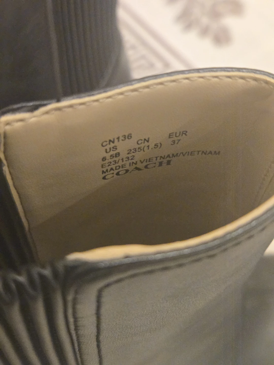 Coach Black Leather Chelsea Boots - photo 2