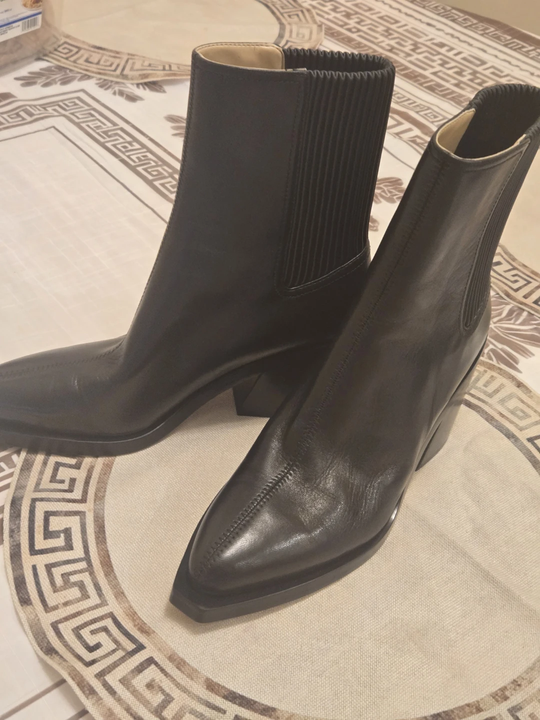 Coach Black Leather Chelsea Boots - photo 4