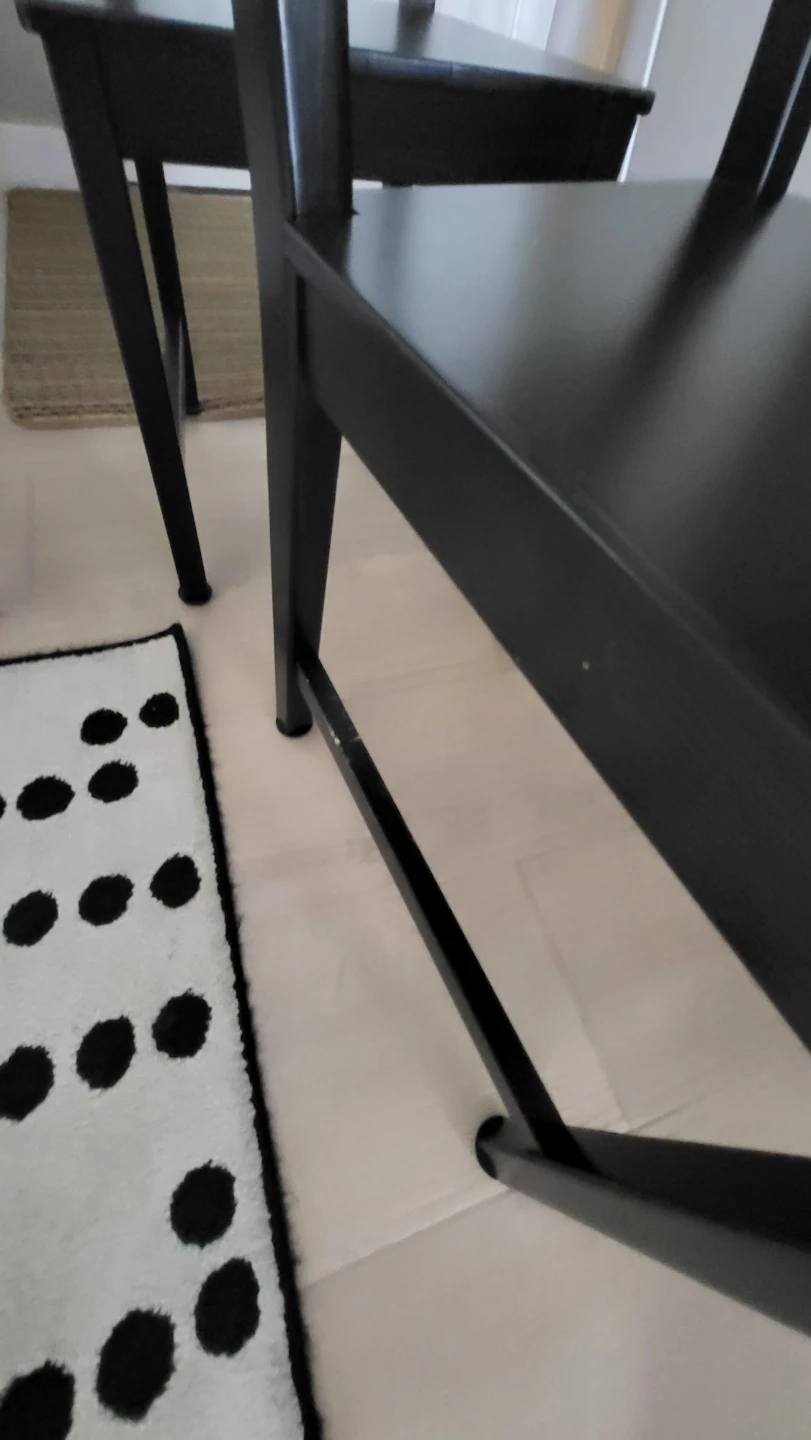 IKEA STEFAN Chairs - Set of 4 - Black - photo 3