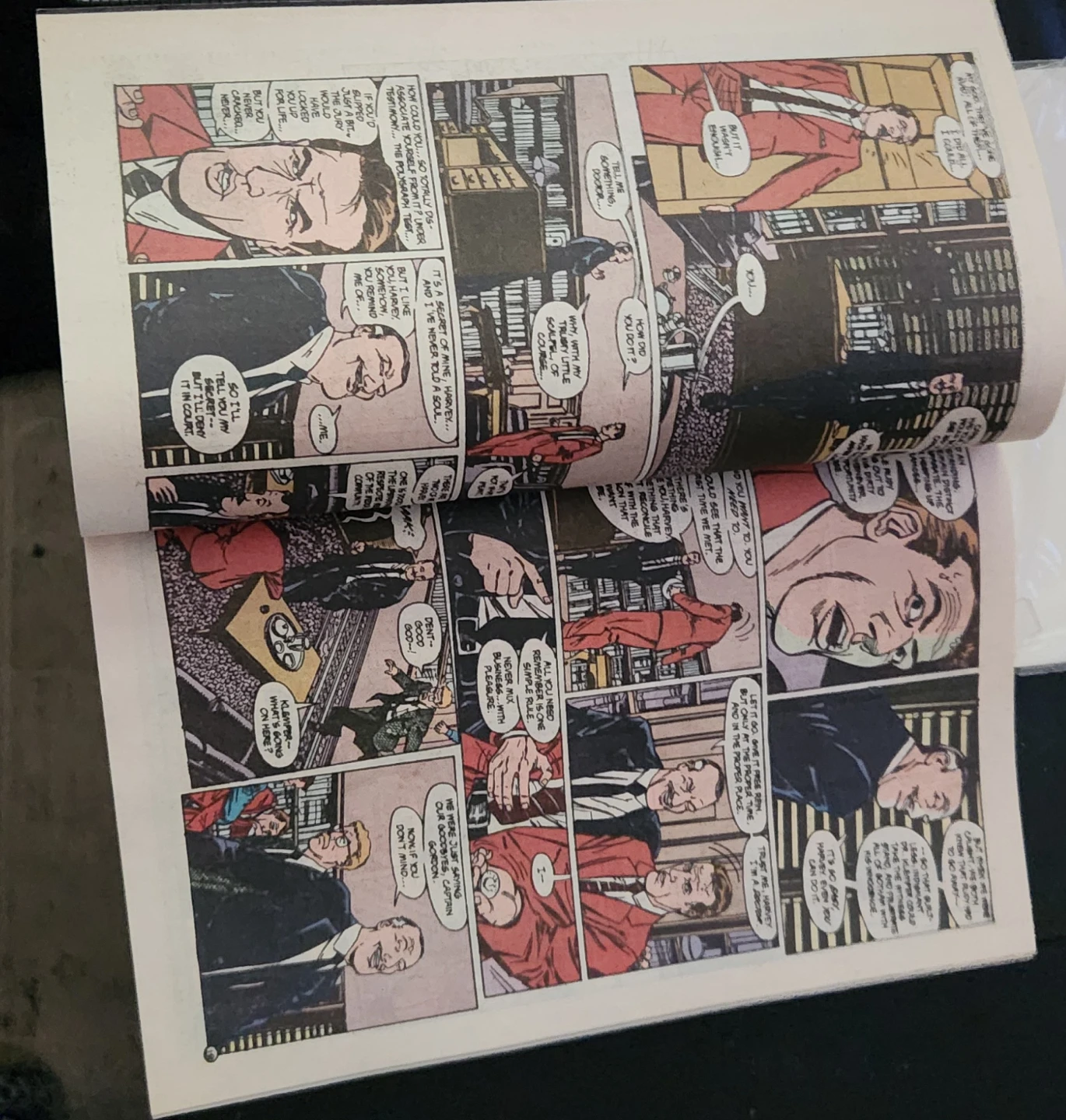 Batman Annual #14 (1990) Definitive Two-Face Origin Comic ⚽️ - photo 2