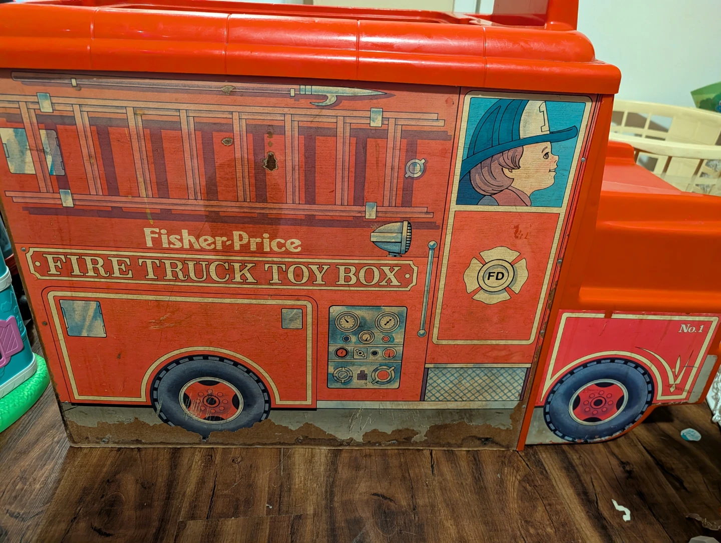 Fisher-Price Fire Truck Toy Box - photo 2